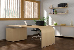Büro - Entspanntes Arbeiten in einem aufgeräumten und sauberen Umfeld.